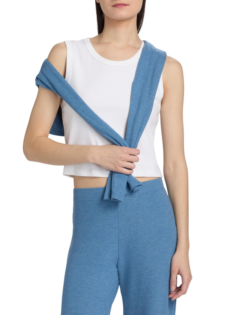 Women's Nando Sleeveless Crewneck Top - White 3