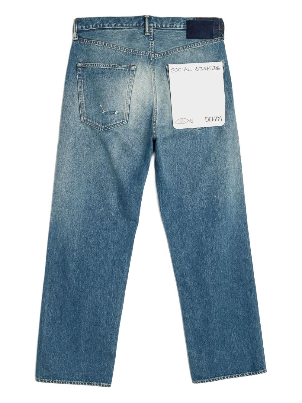 distressed jeans - 2