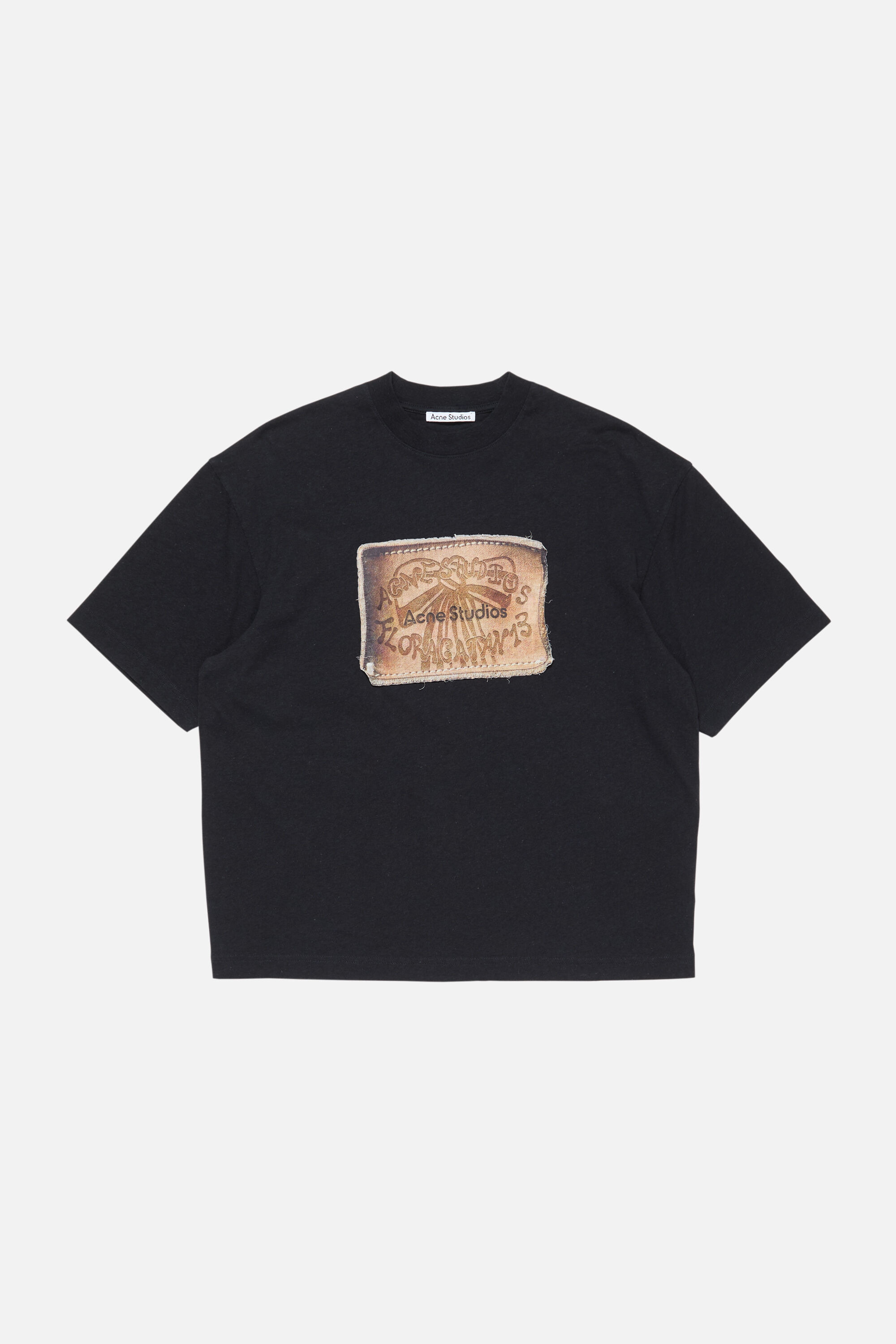 Logo t-shirt - Faded black - 6