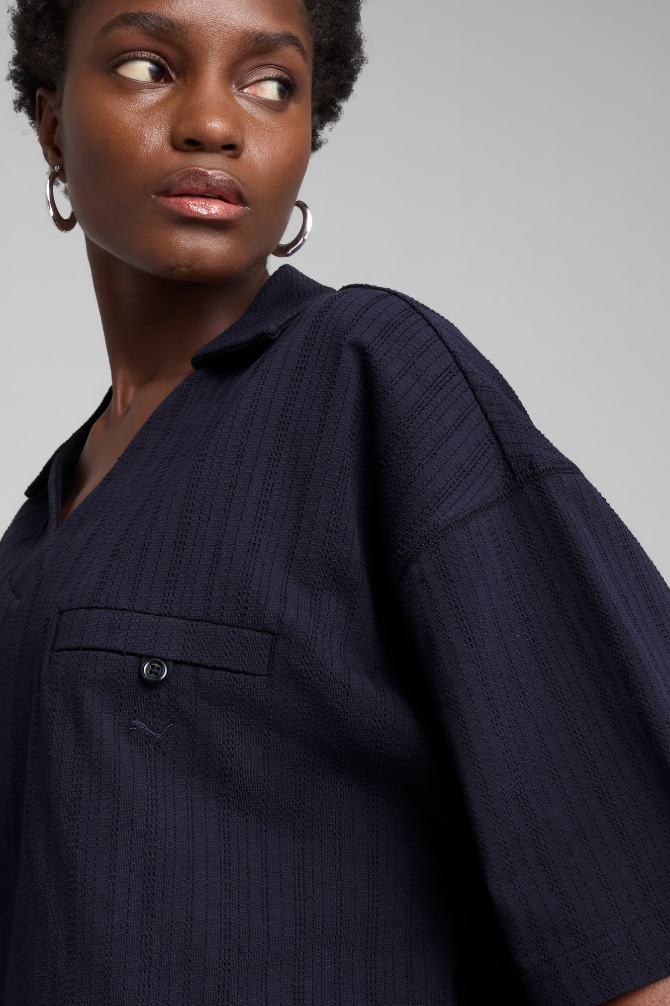 YONA Women's Oversized Polo - 7