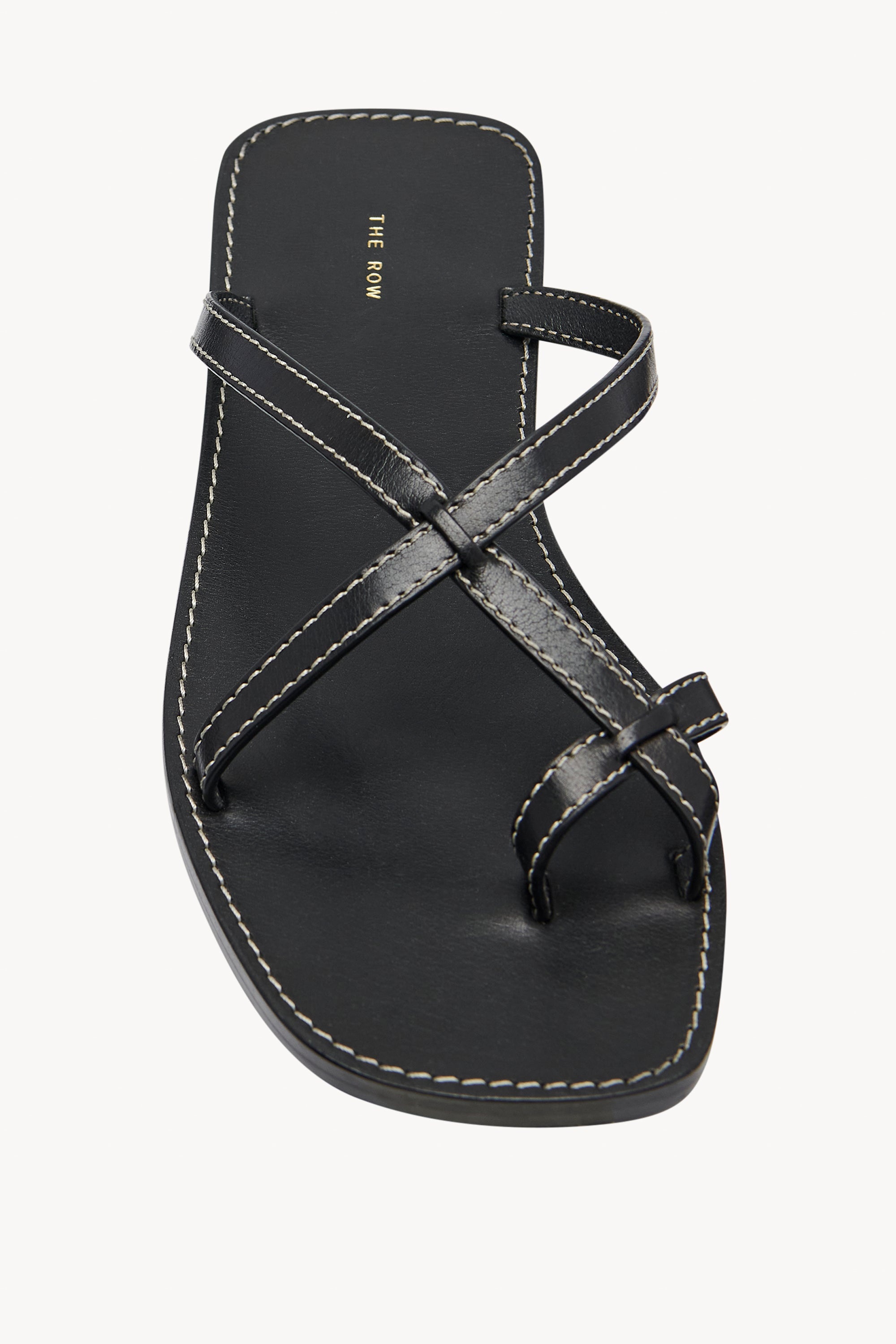 サンダル・ミュール The Row Link leather sandals The Row Link Sandal in Leather | REVERSIBLE