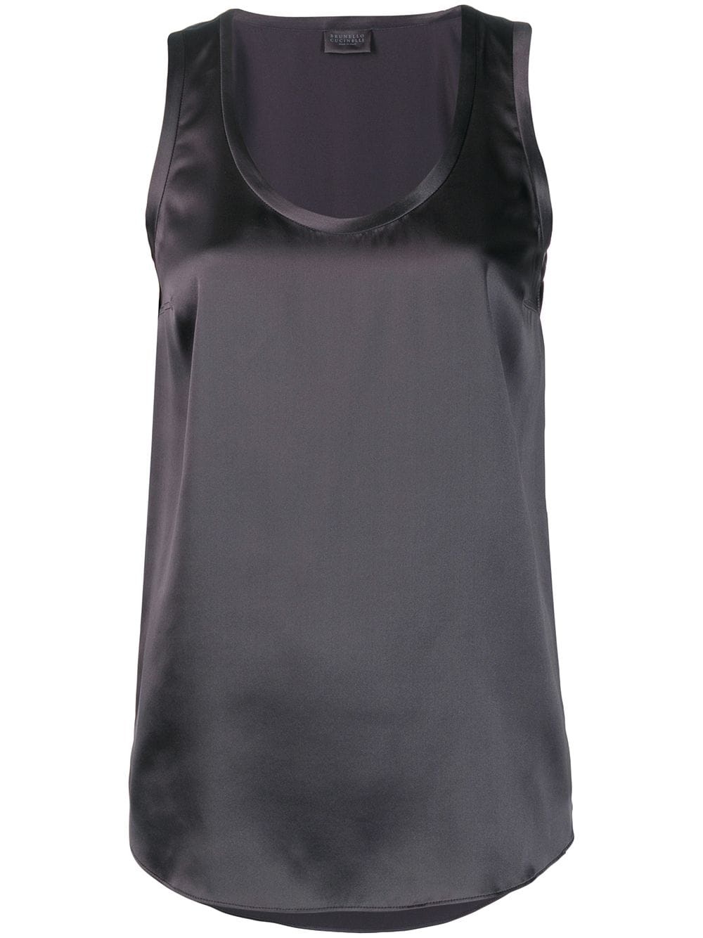 sleeveless shift blouse - 1