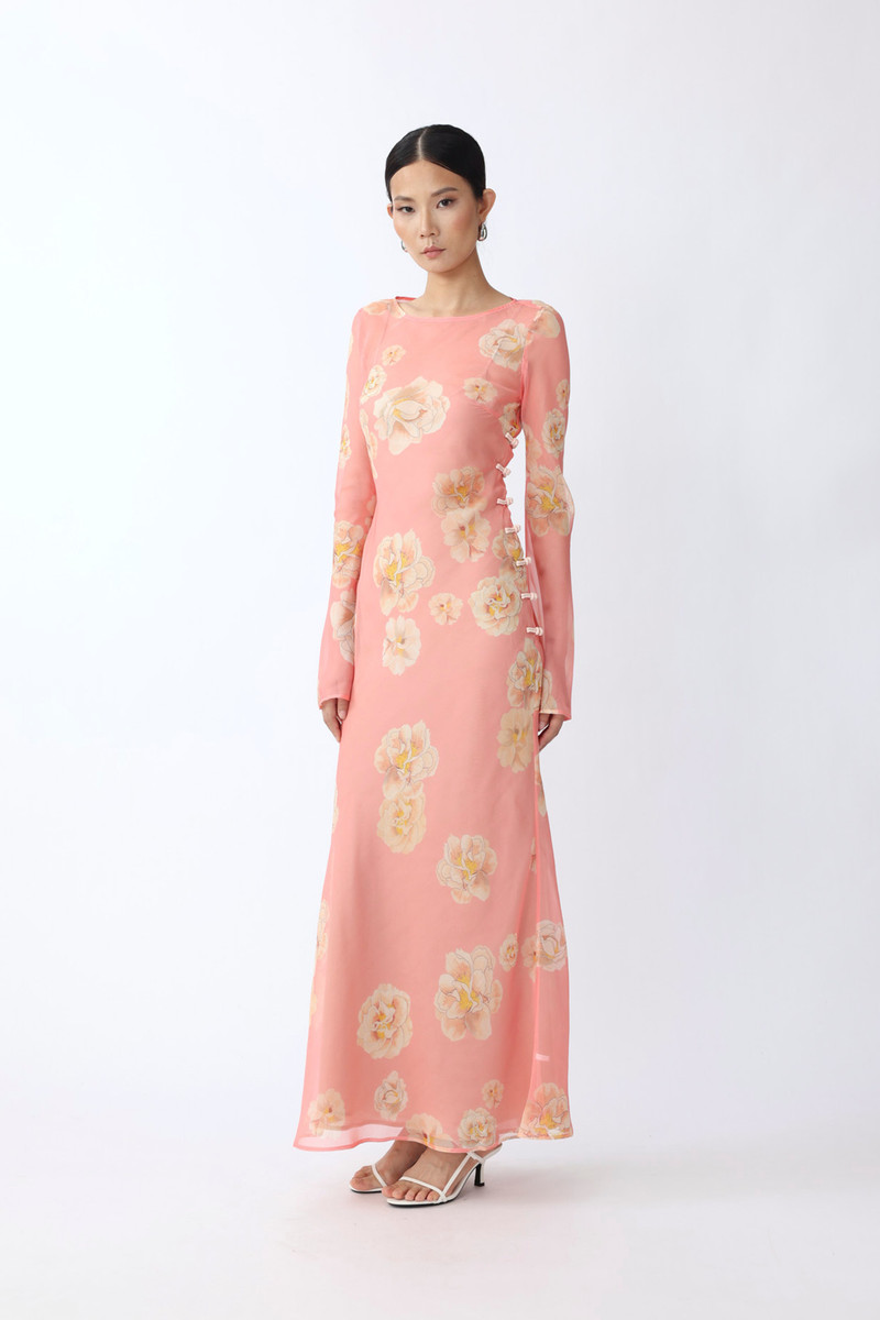 SAU LEE GLORIA FLORAL DRESS outlook