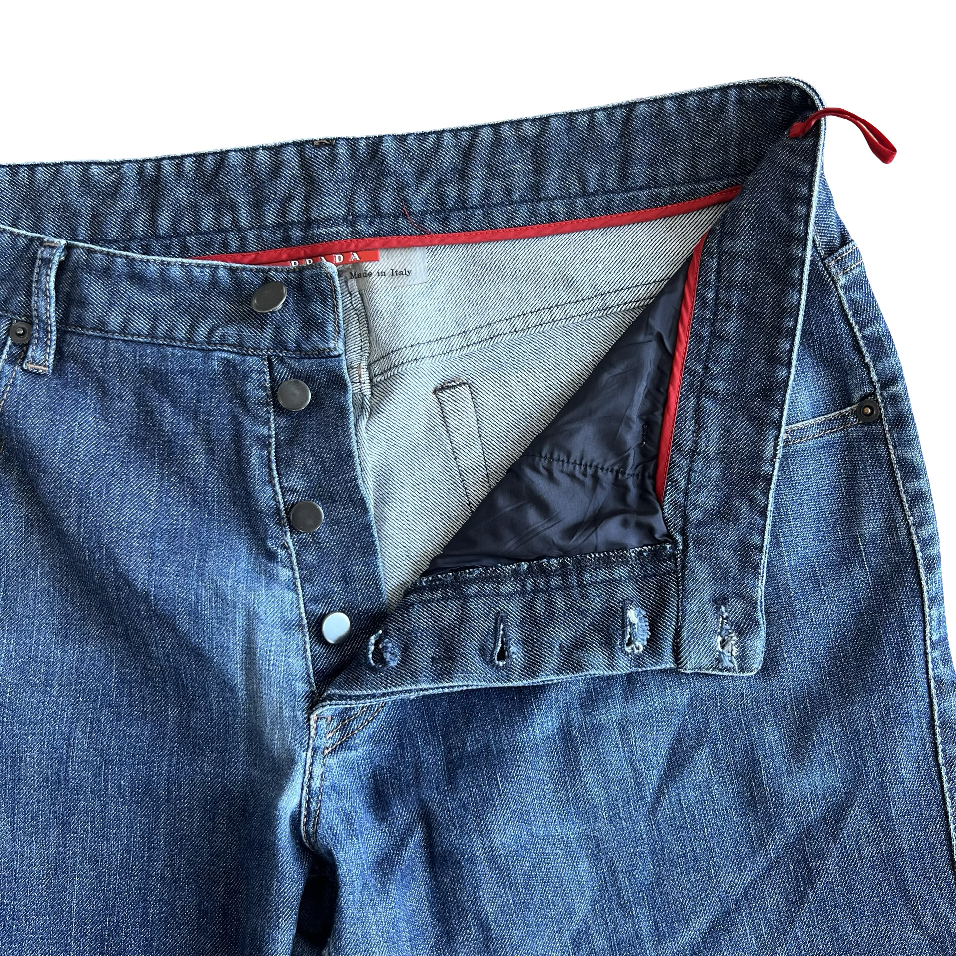 Prada Linea Rosa Denim SZ 50 - 6