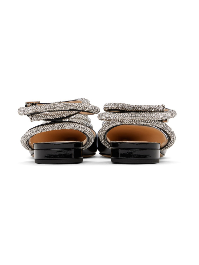 Black Triple Heart 15 Slippers 2