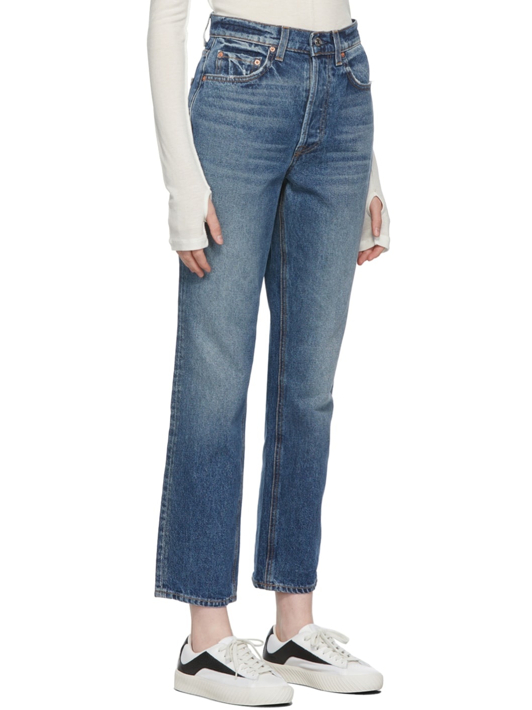Blue Cassidy Jeans - 2
