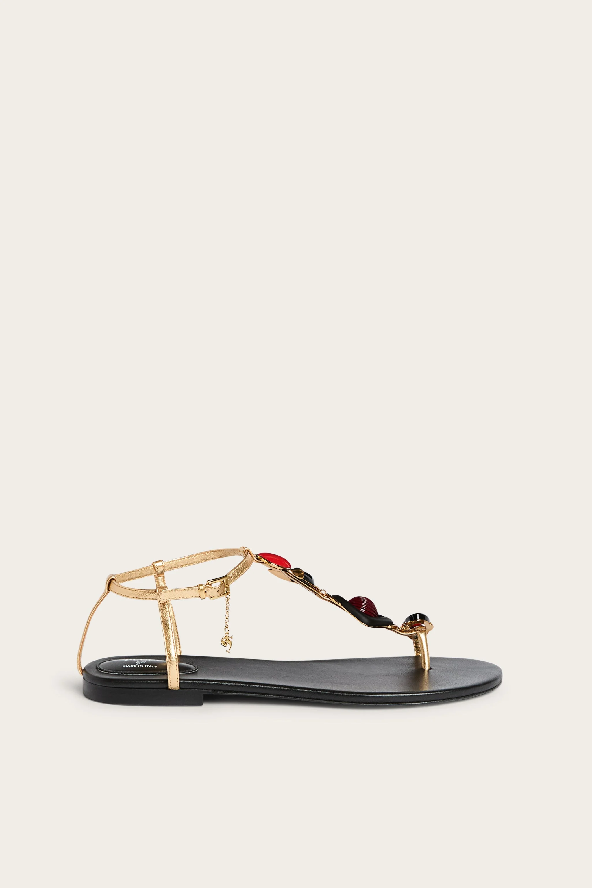 BIJOUX LEATHER SANDALS - 1