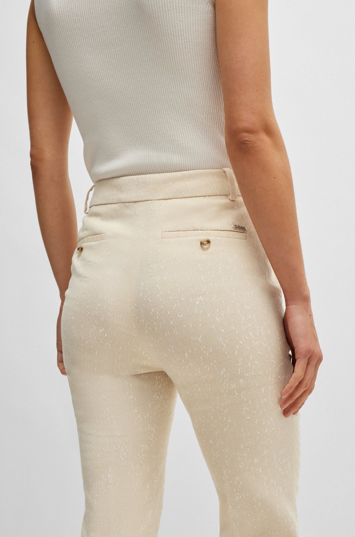 SLIM-FIT TROUSERS - 5
