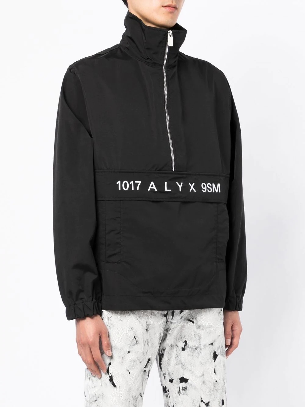 logo-print lightweight jacket - 3