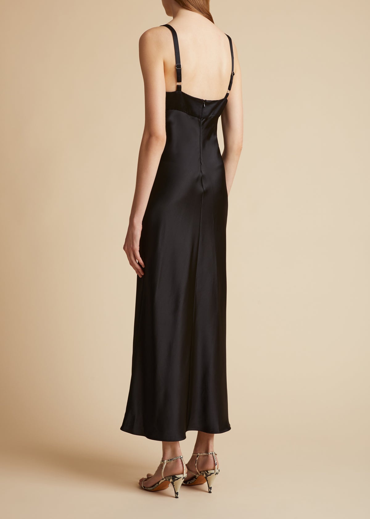 The Joely Dress in Black - 3