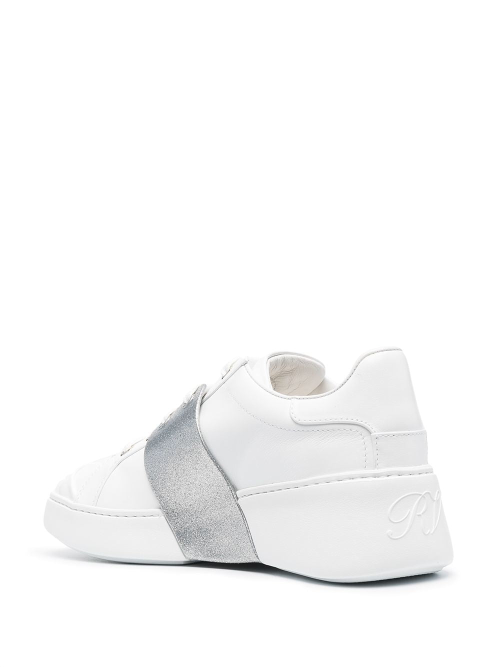Roger Vivier Women Viv Skate Glitter Sneakers - 3
