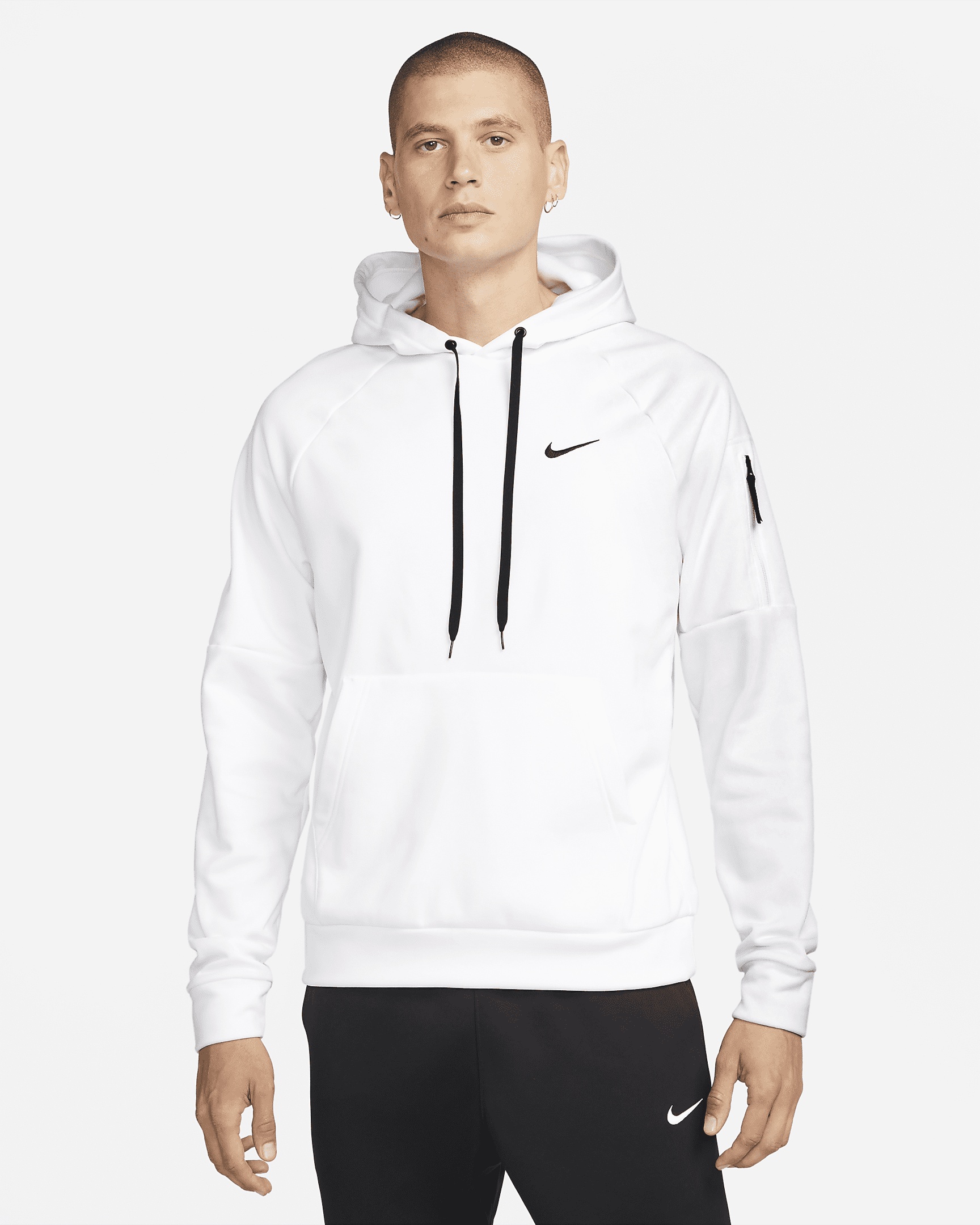 Nike Therma Men's Therma-FIT Hooded Fitness Pullover - 1