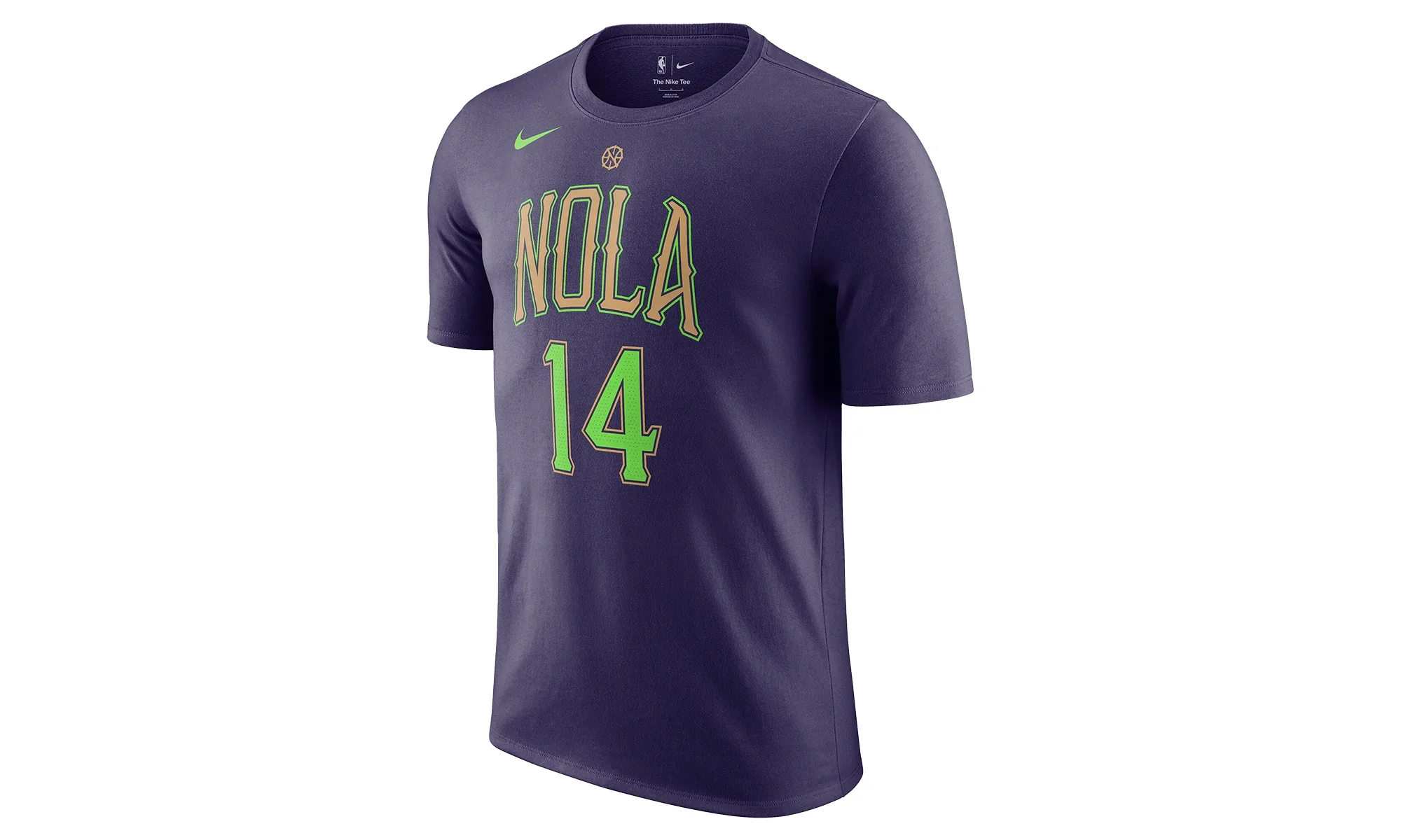 NBA PELICANS 24/25 CITY 'INGRAM 'EDITION N&N T-SHIRT "Purple" HJ2781 535 - 1