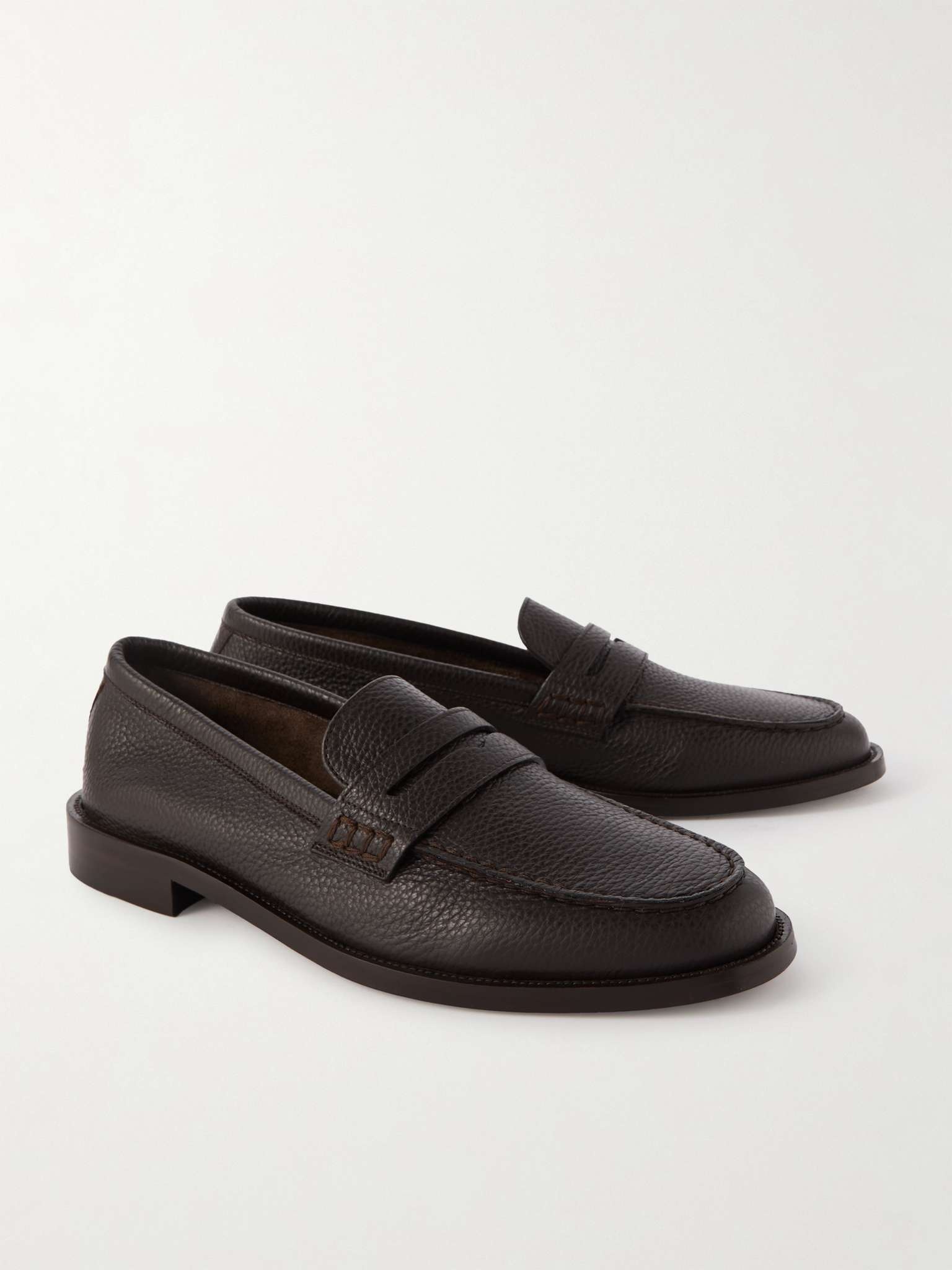 Perry Full-Grain Leather Penny Loafers - 8