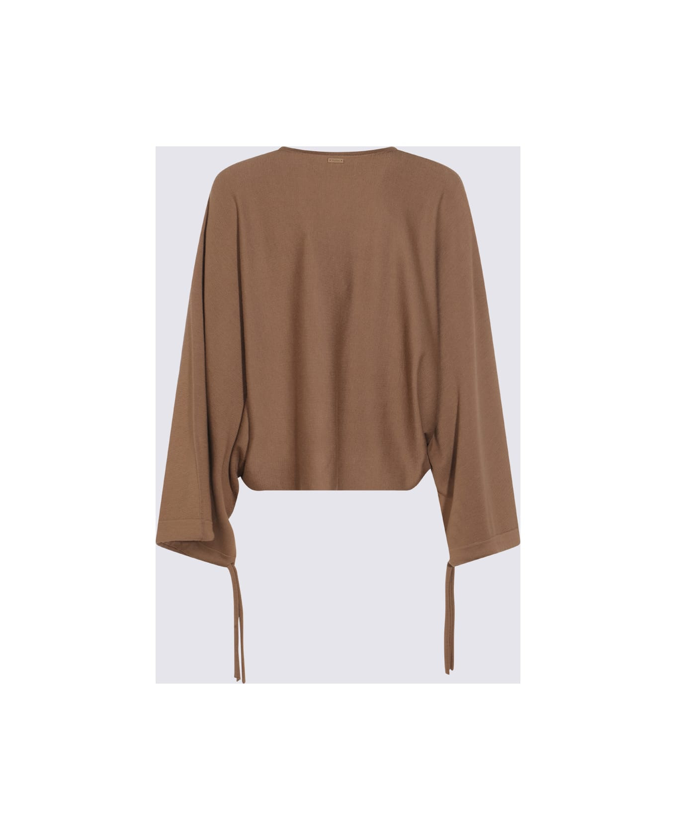 Beige Wool Knitwear - 2