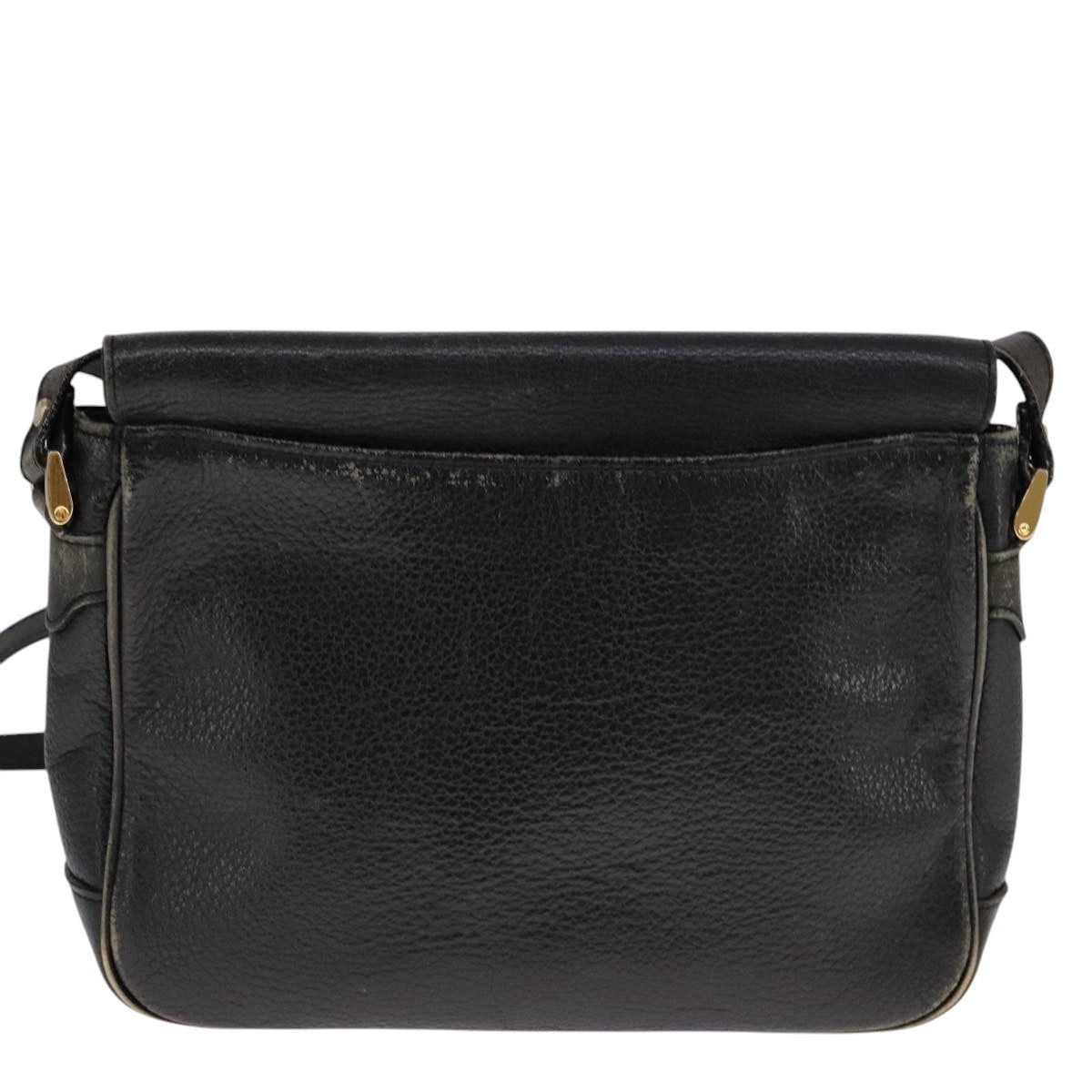 Burberry Shoulder Bag Leather Black - 2