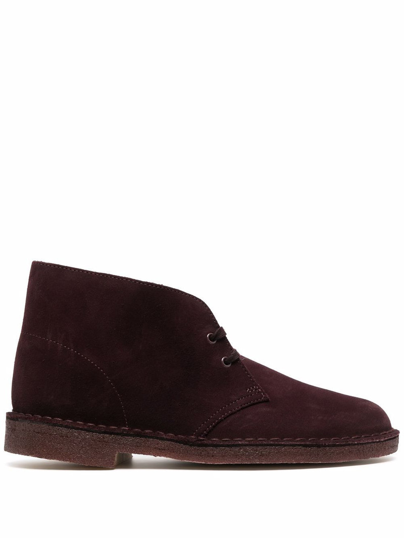 suede lace-up boots 1