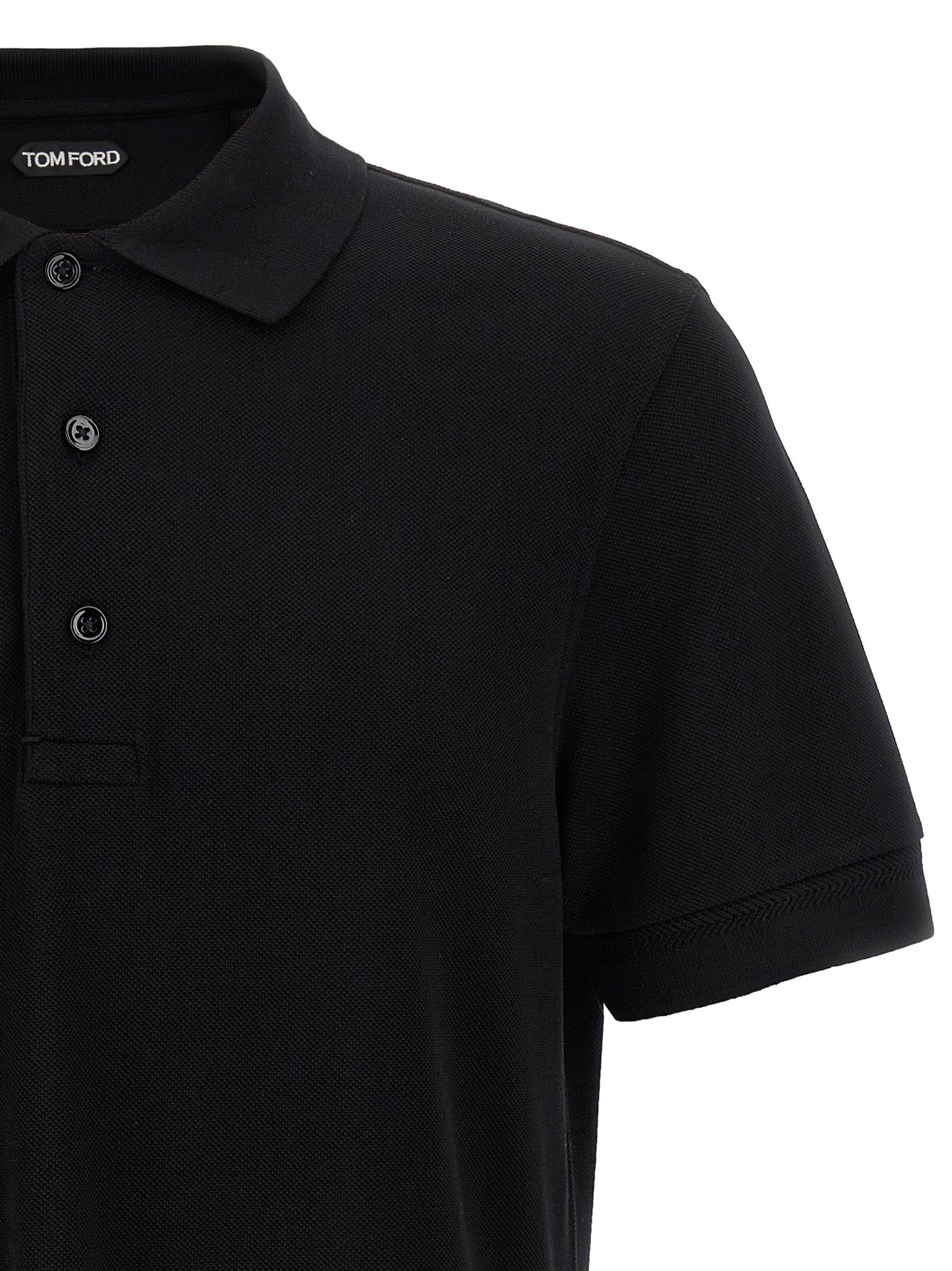 Tom Ford Men Piqué Polo Shirt - 3