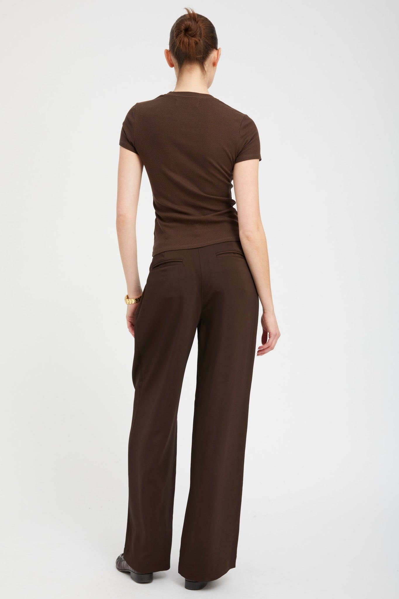 CHOCOLATE RIB BABY TEE - 5