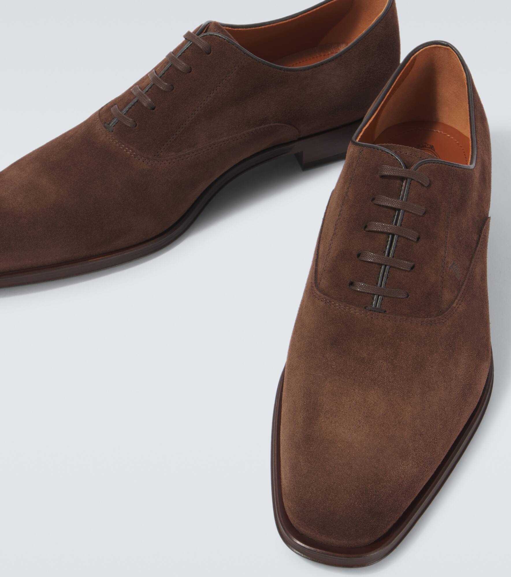 Suede Derby shoes - 3