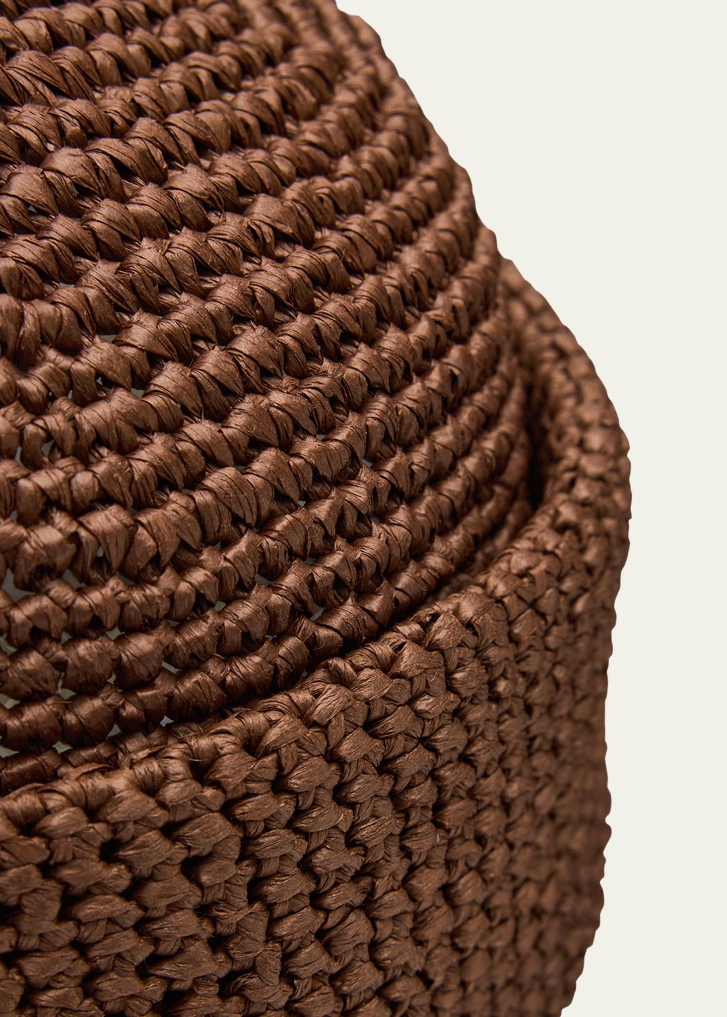 Men's Doroteo Raffia Crochet Beanie Hat - 2
