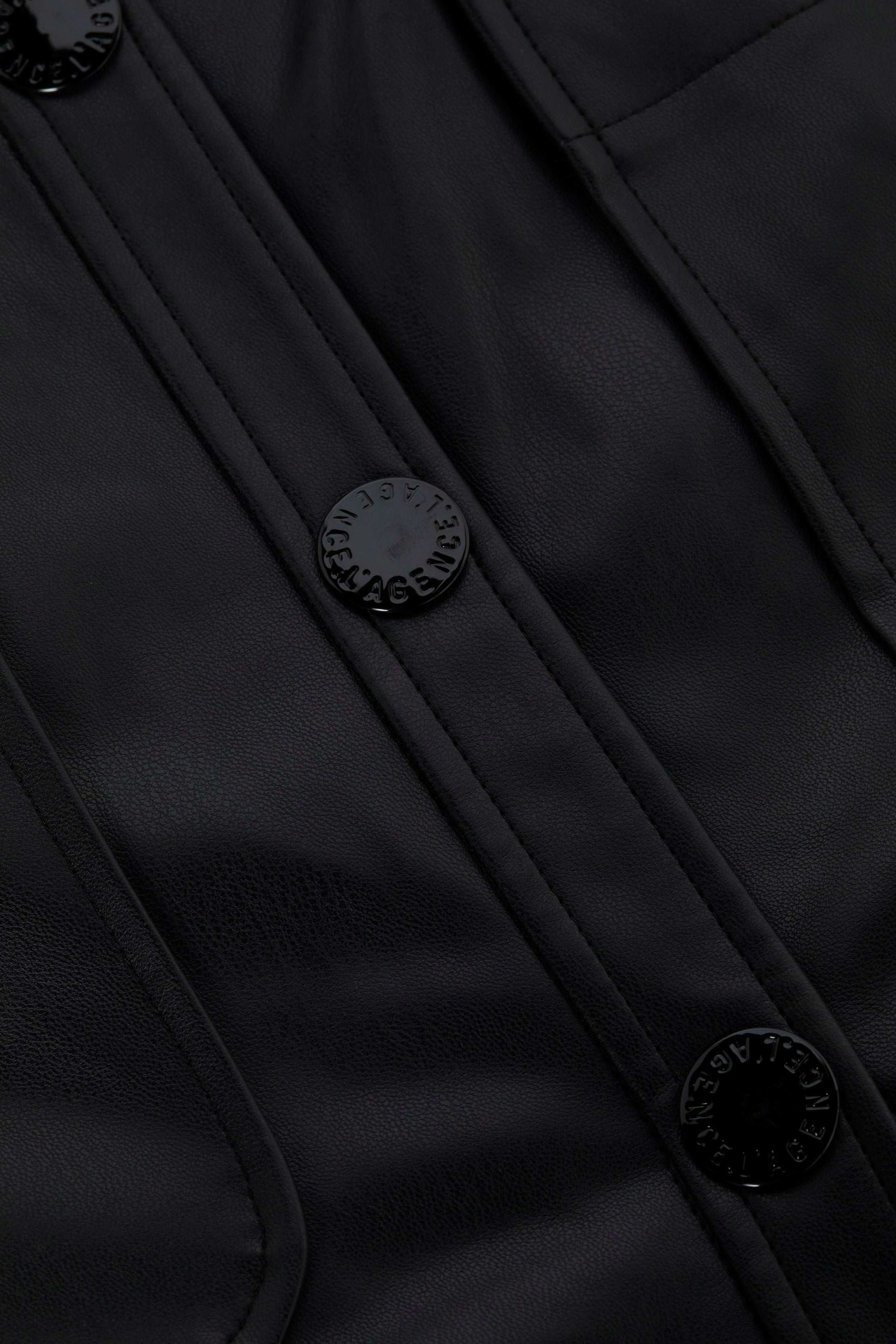 Ronin Vegan Leather Dress - 5