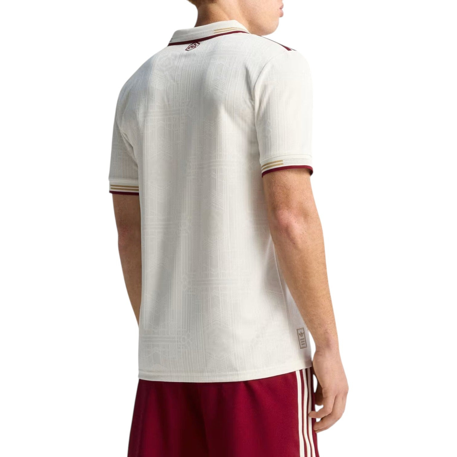 adidas x Arsenal 25/26 Third Authentic Short Jersey Slim Fit 'Cloud White' JI9554 - 4