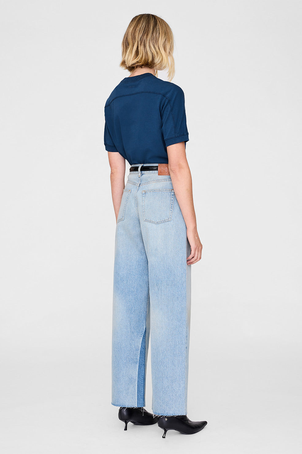 Jaylin Tee Paris - Washed Navy - 3