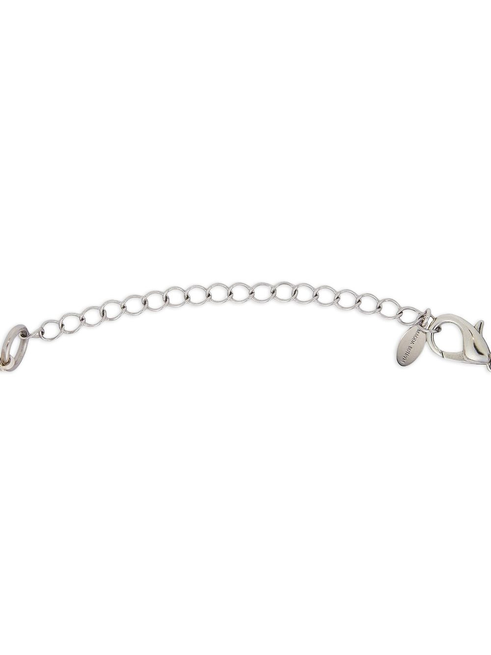 pearl-crystal embellished necklace - 3