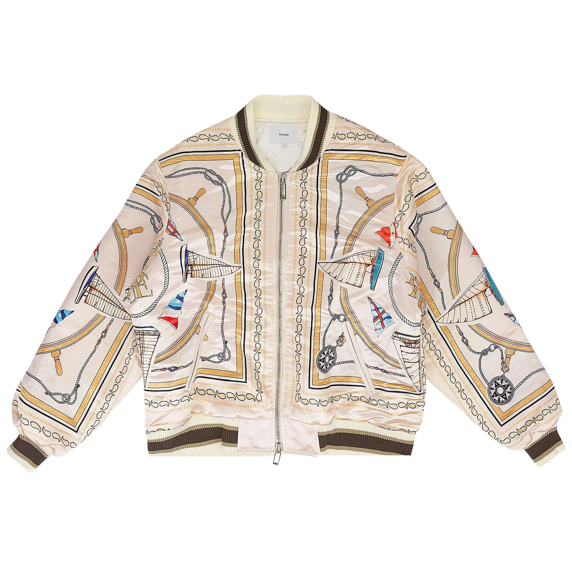 Rhude Nautica Satin Bomber 'Multicolor' - 1