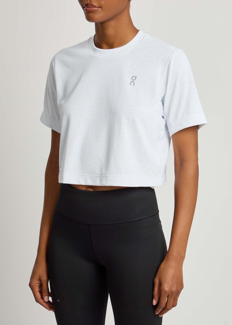 ON Train-t Logo Cropped Jersey T-shirt - 2