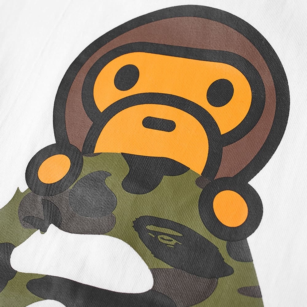 A Bathing Ape 1st Camo Milo on Ape Head Tee - 2