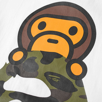 A BATHING APE® A Bathing Ape 1st Camo Milo on Ape Head Tee outlook