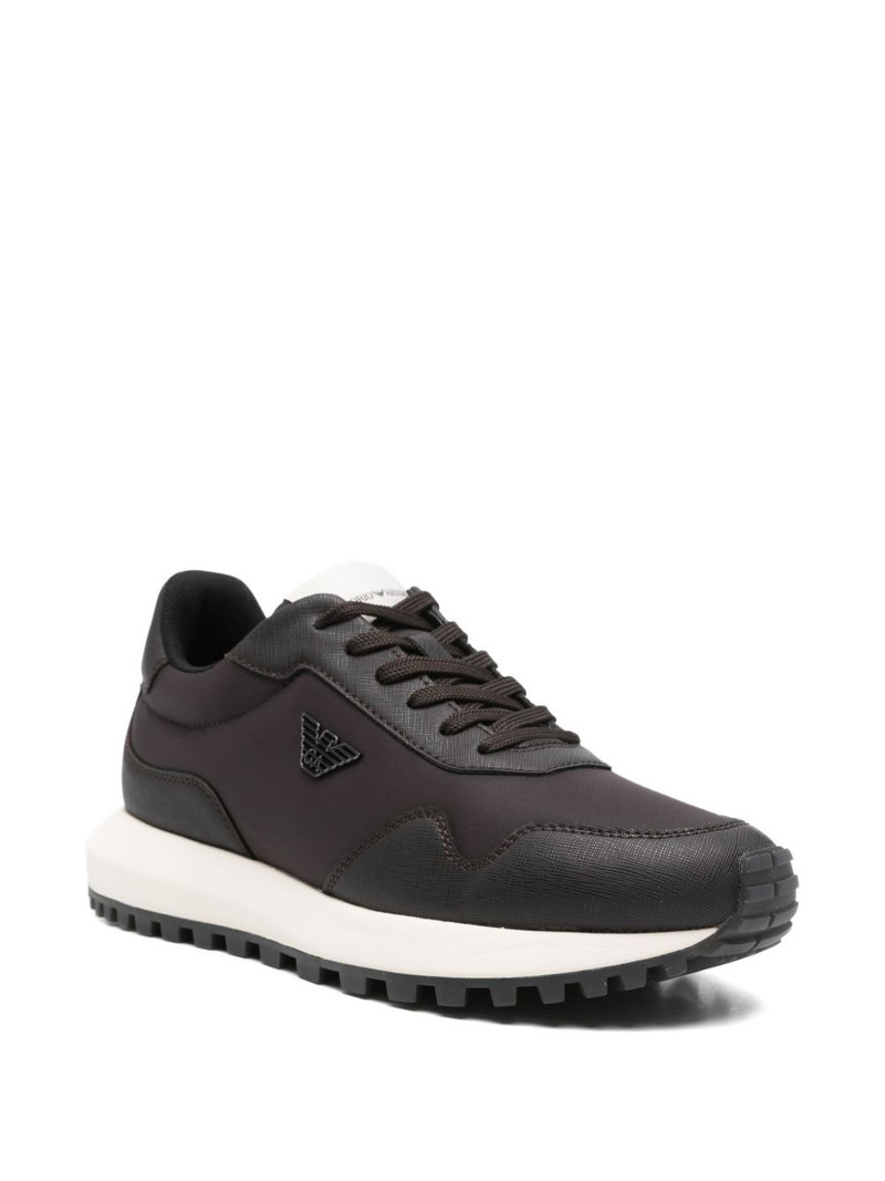 EMPORIO ARMANI logo-detail sneakers outlook