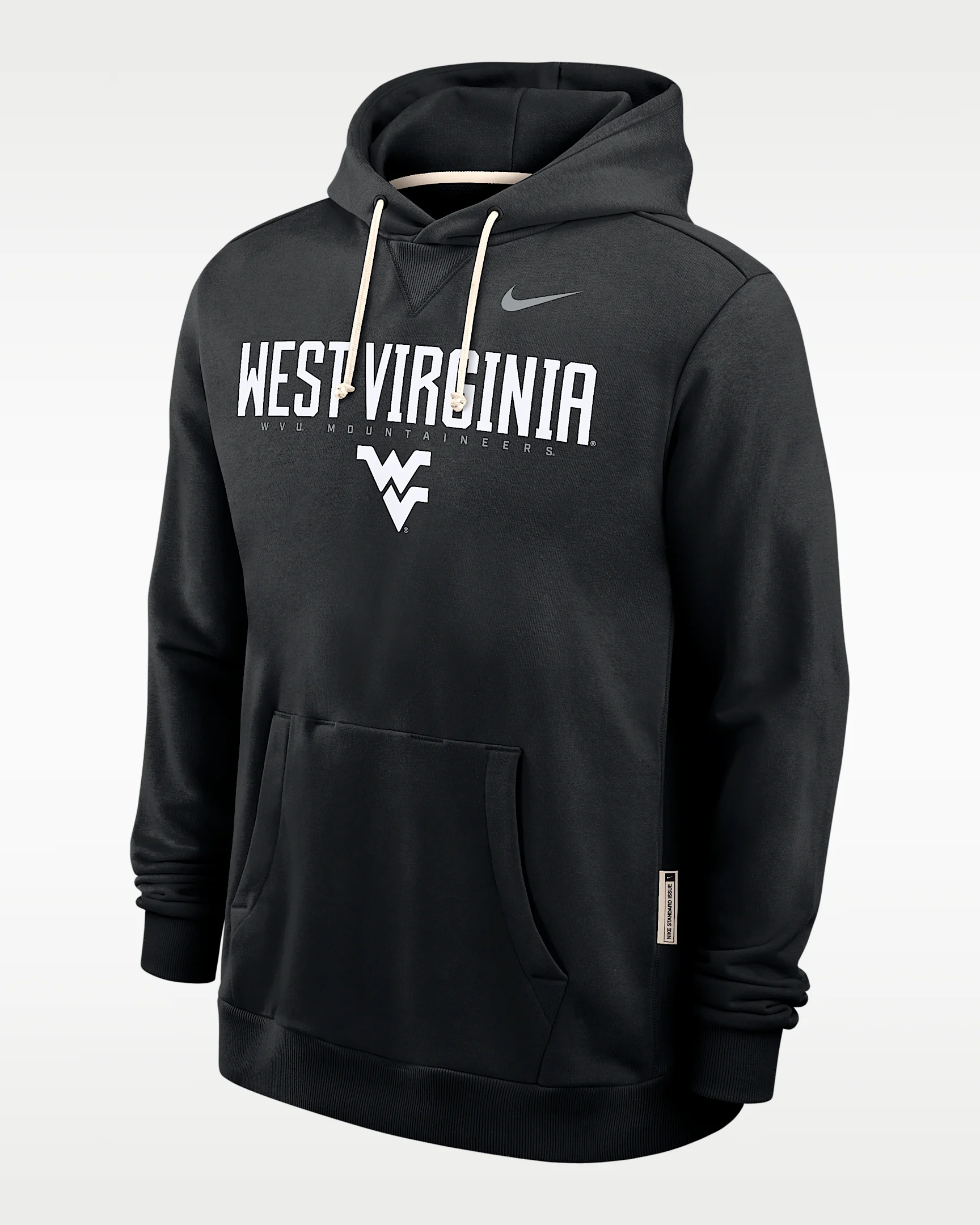 West Virginia Sideline Men's Nike Dri-FIT College Pullover Hoodie - 1