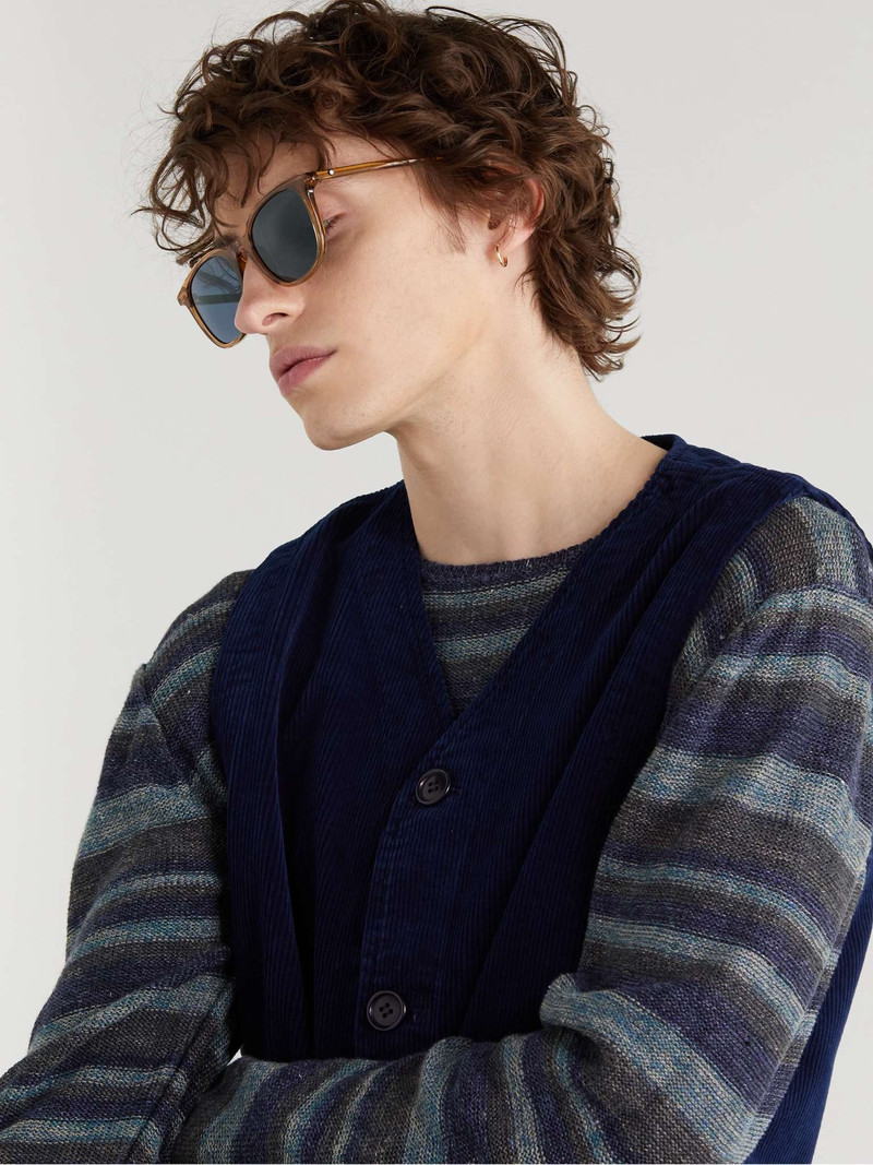 Montblanc D-Frame Acetate Sunglasses outlook