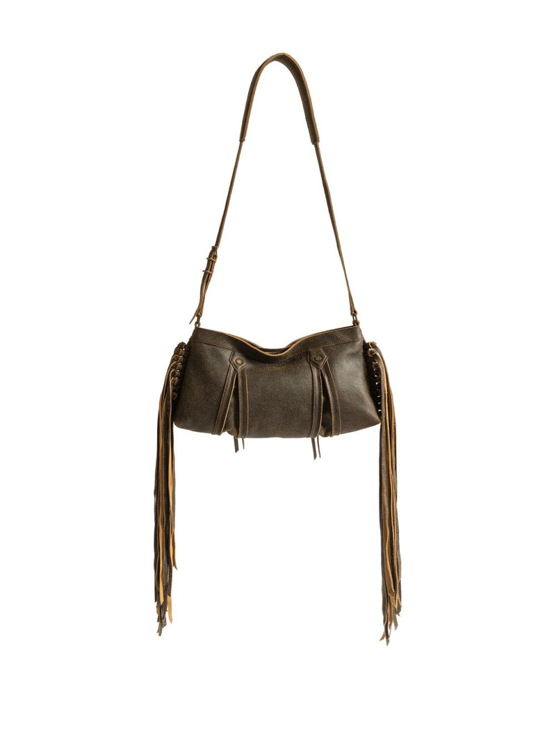 Zadig & Voltaire Sunny Moody fringe shoulder bag outlook
