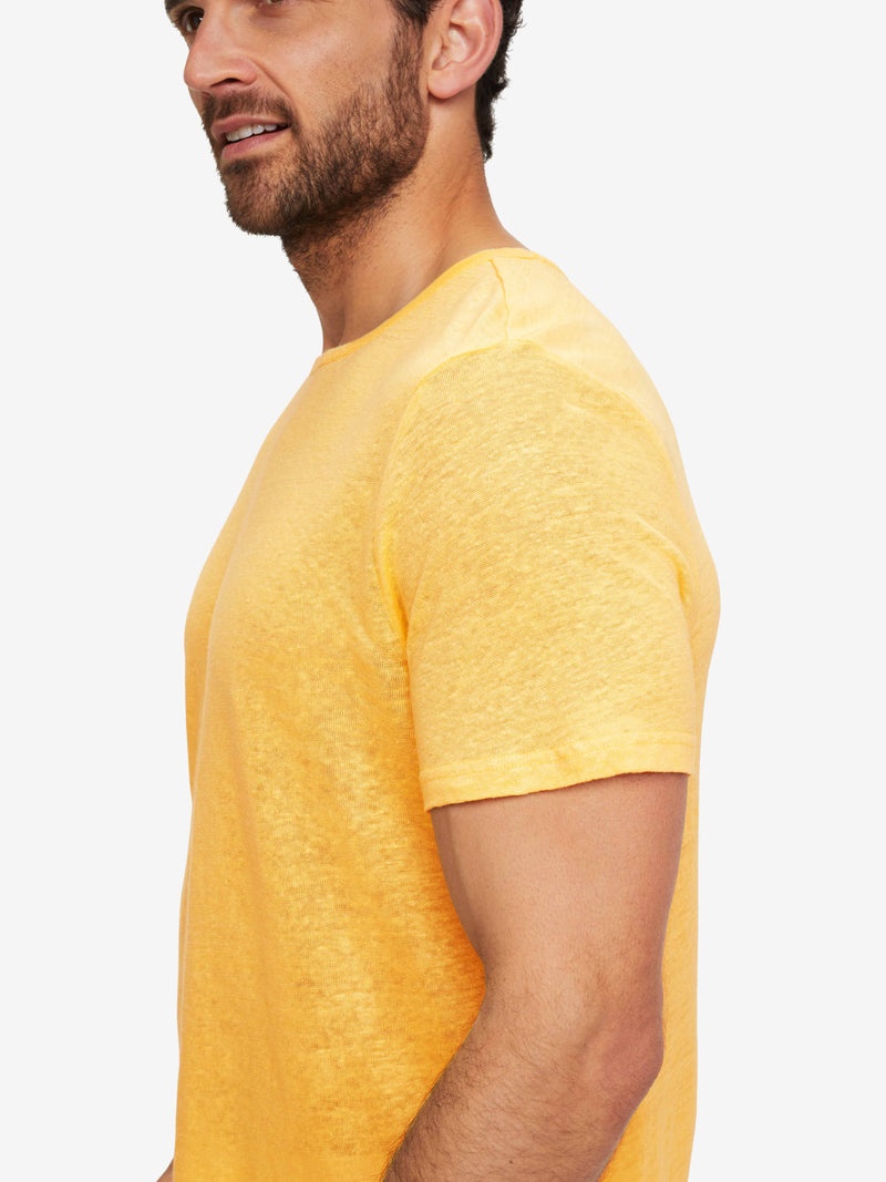 Men's T-Shirt Jordan 3 Linen Yellow - 5
