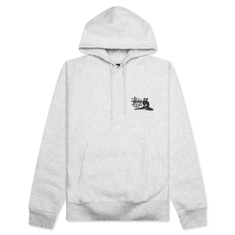 RELAX HOODIE - ASH HEATHER - 1