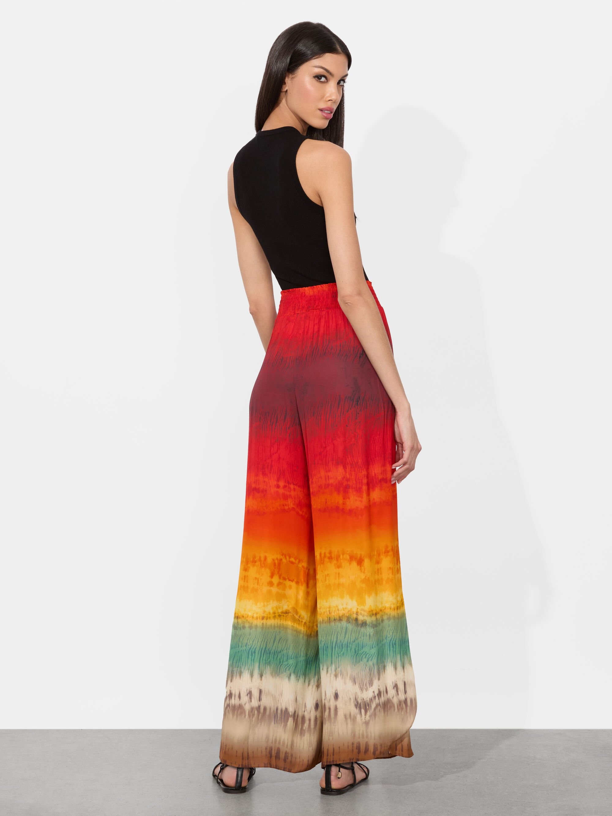 LARISSA OPEN PLEAT PANT - 5