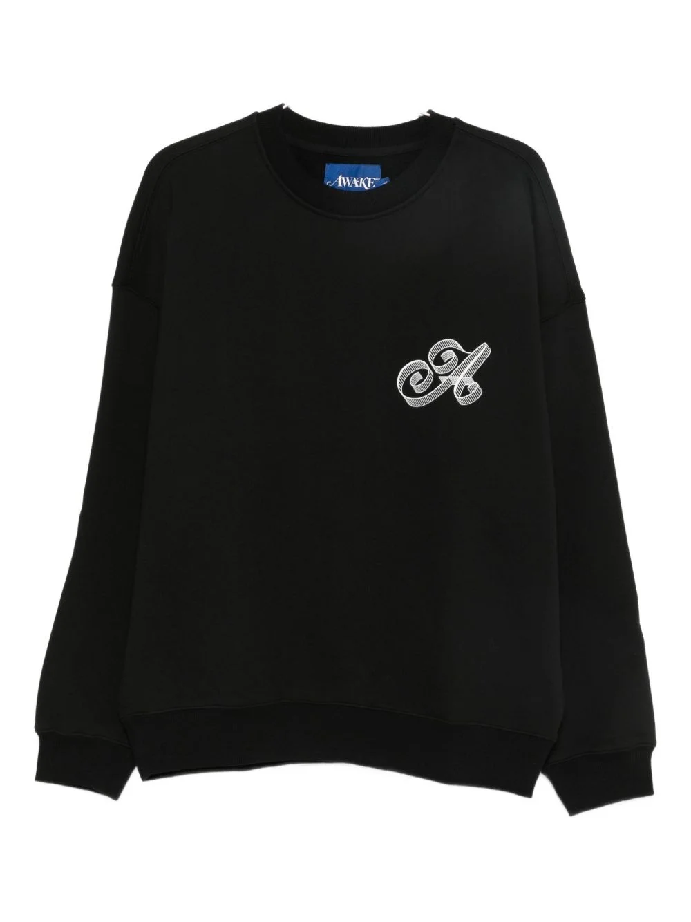 logo-print crew-neck sweatshirt - 1