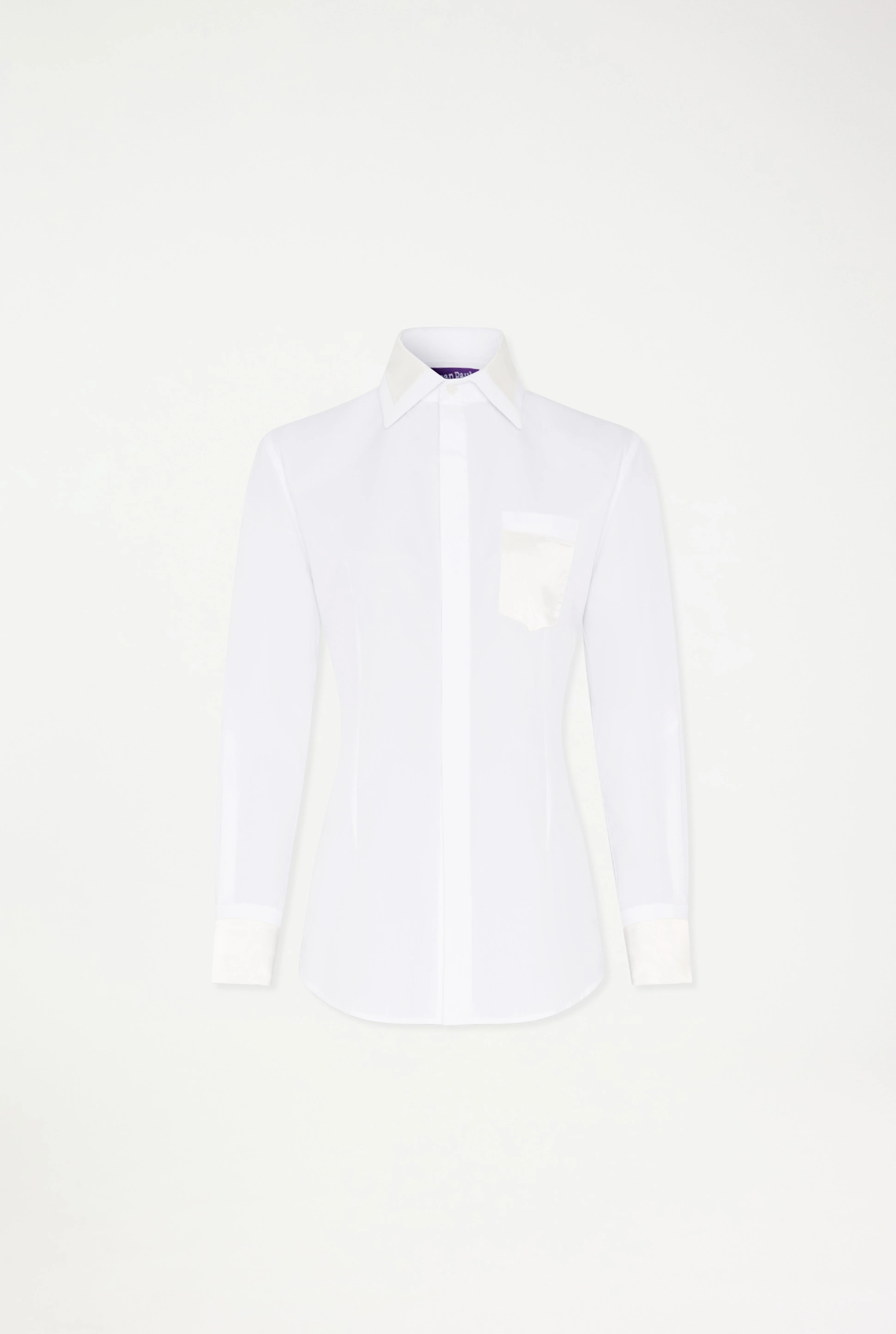 THE SATIN TAILORED SHIRT - 1