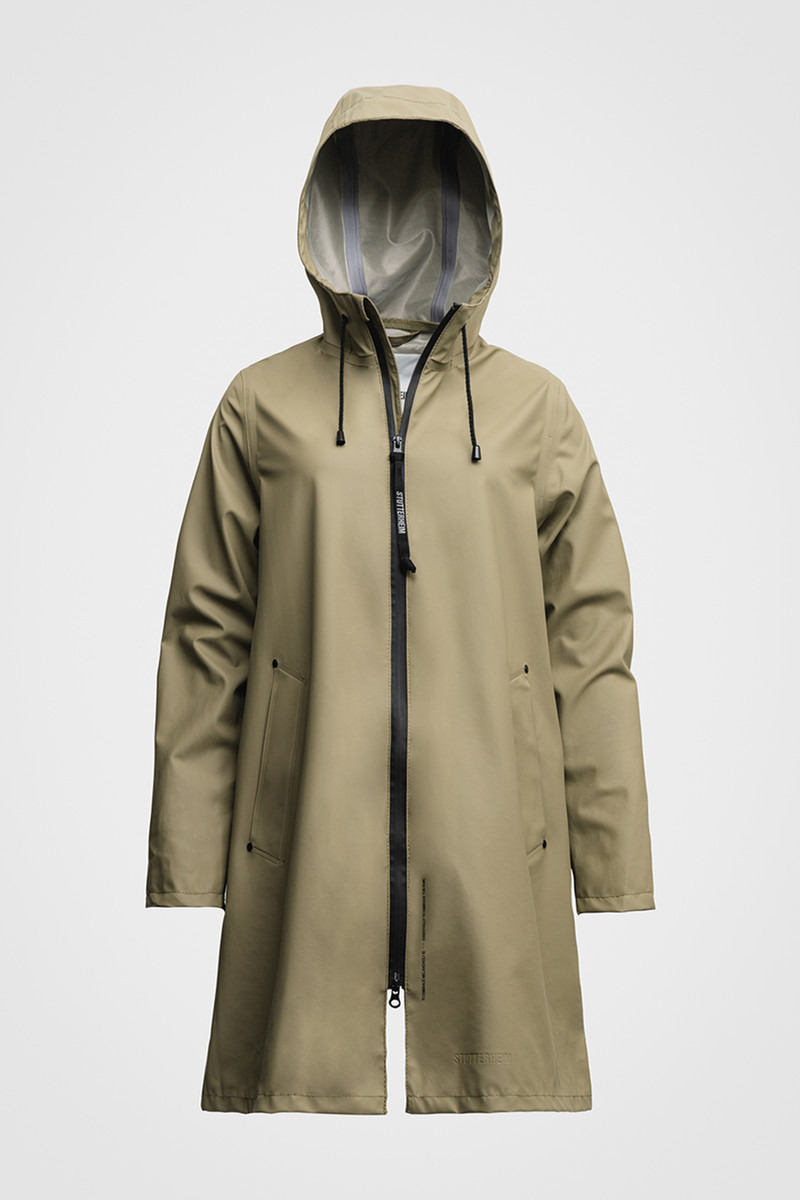 Mosebacke Lightweight Zip Raincoat Aloe 1