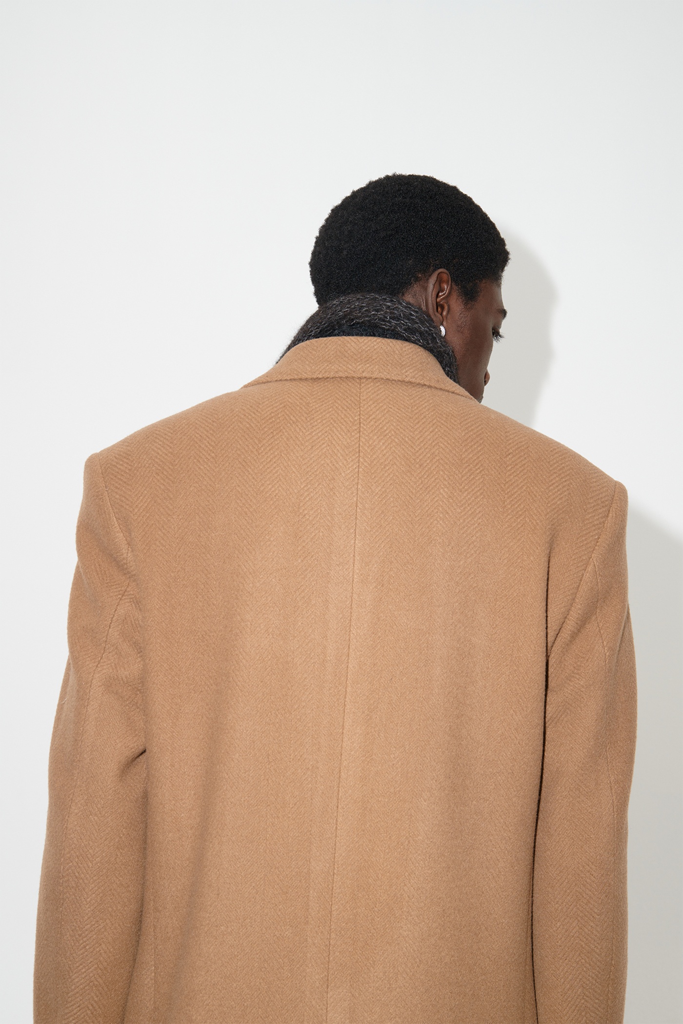 Dolphin Coat Camel Slyly Herringbone - 5