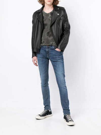 Nudie Jeans mid-wash skinny jeans outlook