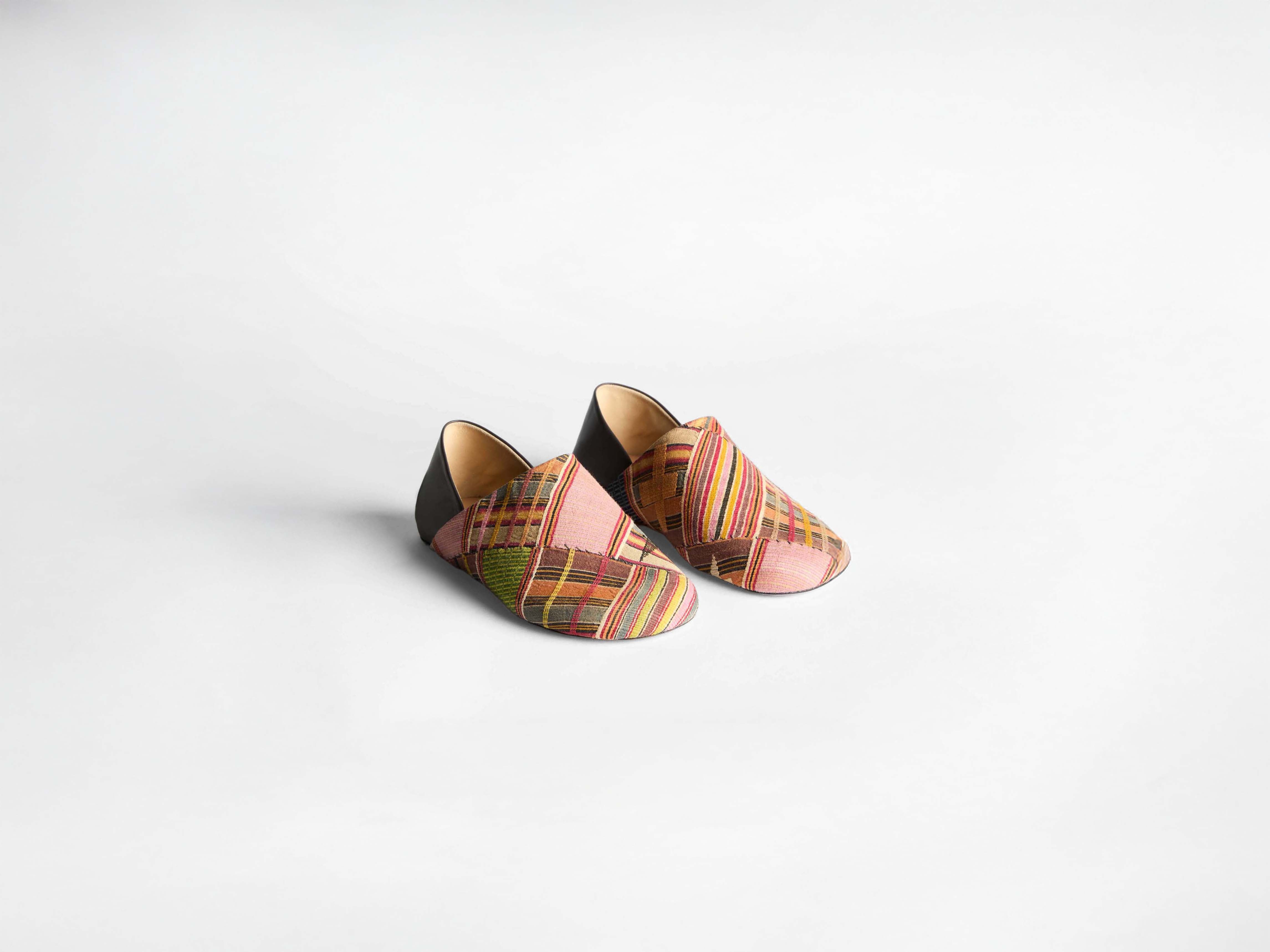 WOMENS SLIPPER MULES IN MULTI - 2