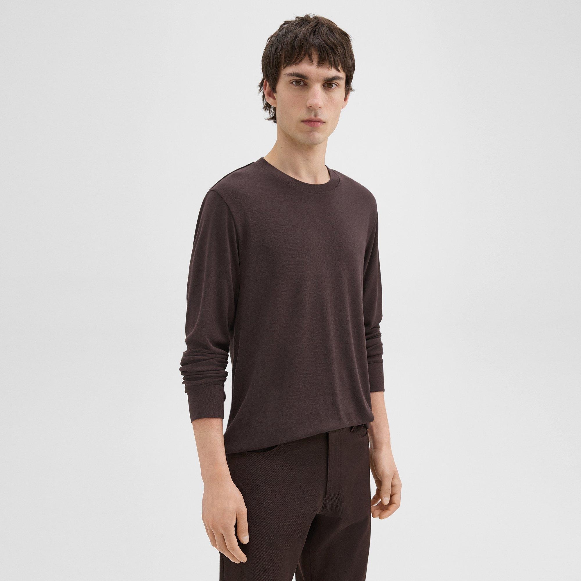 Essential Long-Sleeve Tee in Anemone Modal Jersey - 3