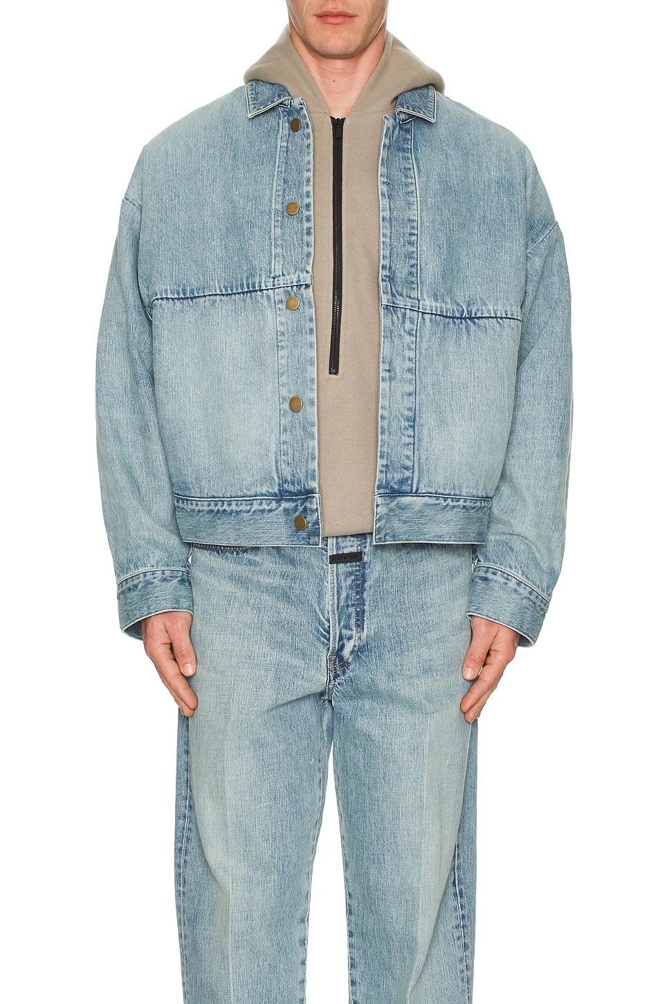Denim Trucker Jacket - 4