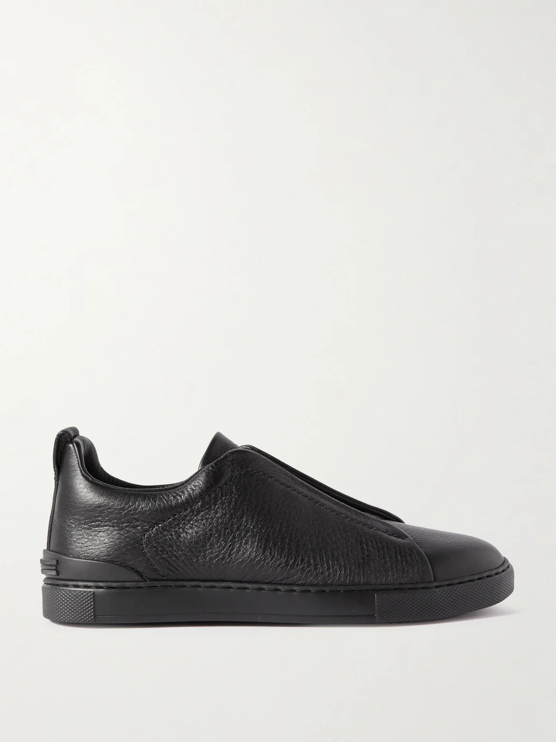 Triple Stitch™ Full-Grain Deerskin Slip-On Sneakers - 1