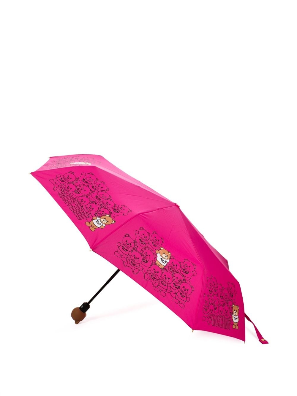 Teddy Bear-motif compact umbrella - 3
